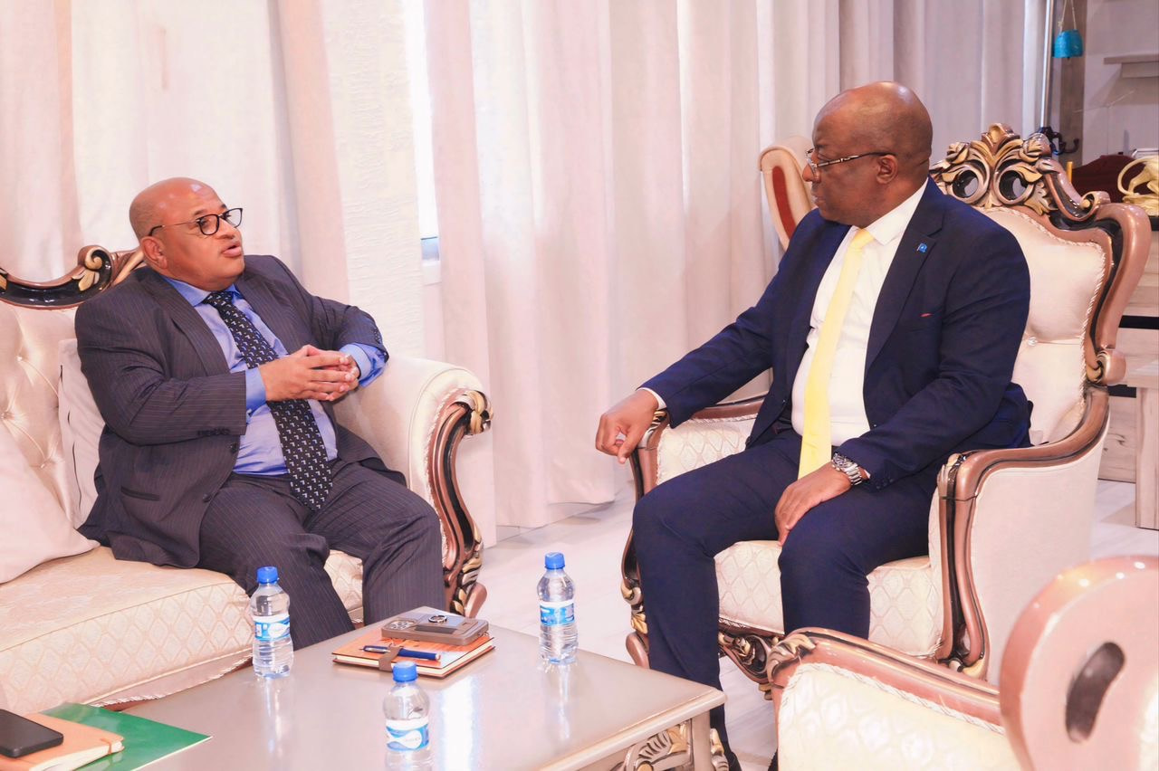 Information Minister receives ATMIS head, had fruitful discussions