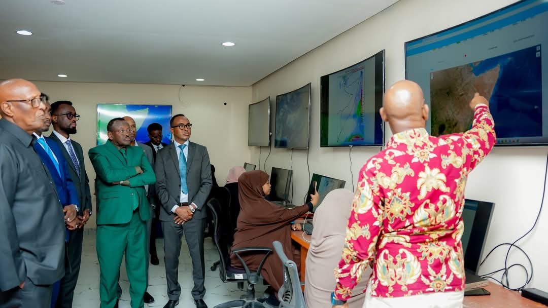 Somali Minister of Environment and Climate Change Visits SoDMA Headquarters