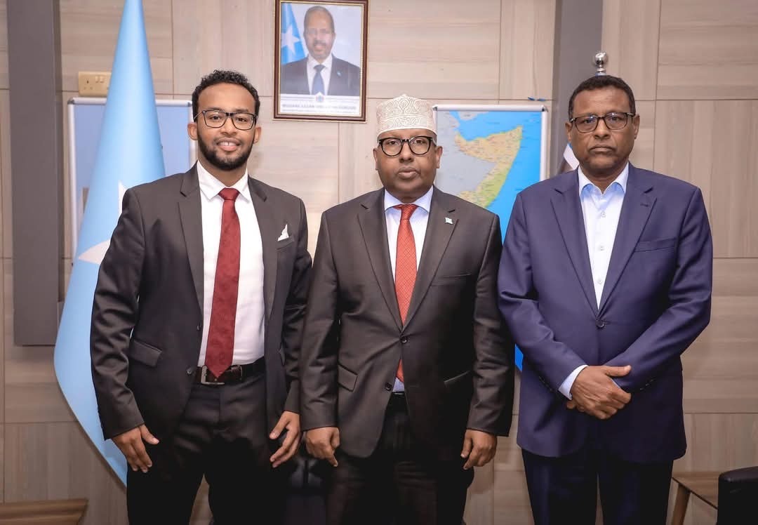 Foreign Affairs Minister welcomes Director General of the Somali Norwegian Chamber of Commerce