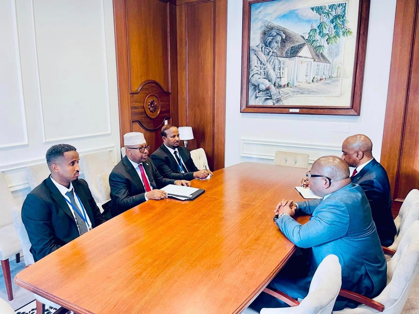 Somalia, DRC discuss strengthening bilateral cooperation