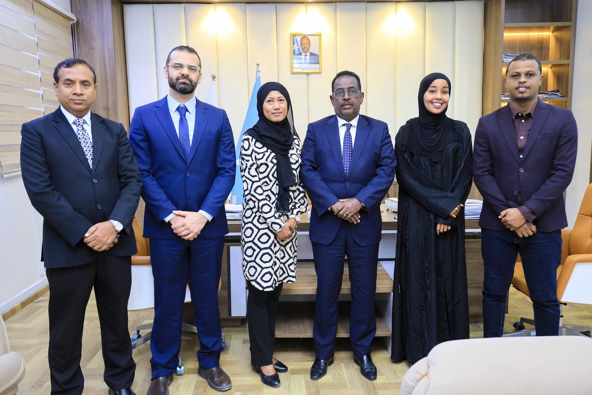 Minister of Interior meets a delegation led by FCA's country Director