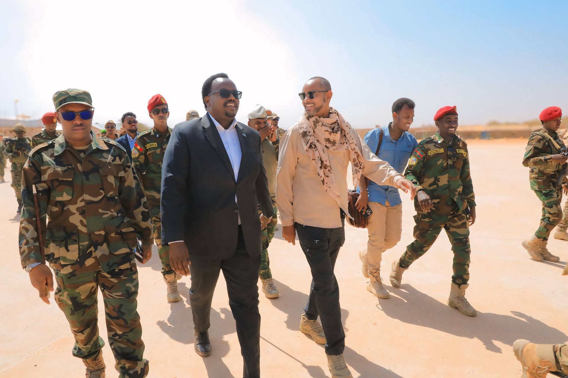 Deputy PM closes graduation ceremony for units of SNA’s Danab Commandos
