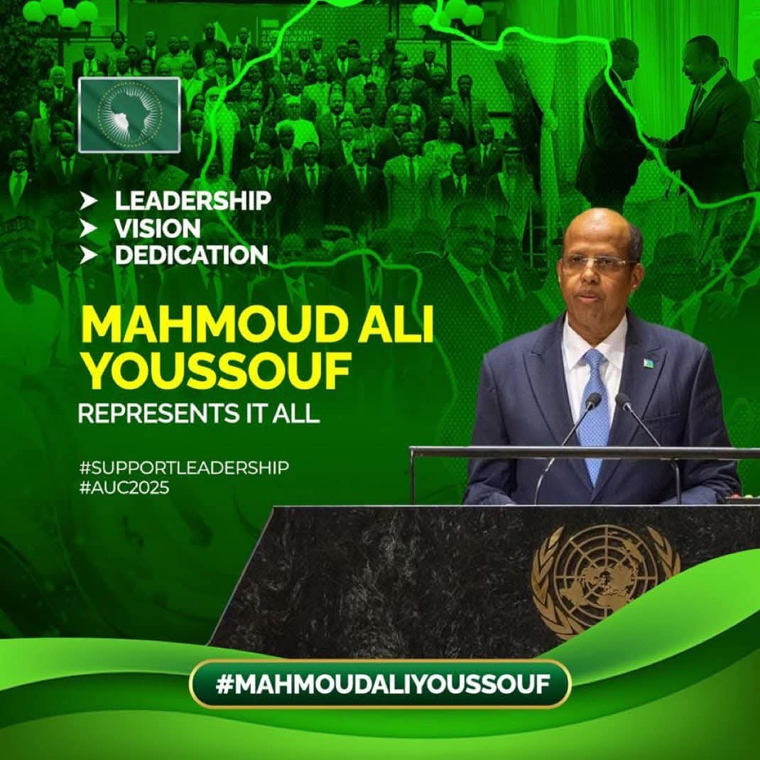 Djibouti's Foreign Minister Mahmoud Ali Youssuf Elected as African Union Chairperson