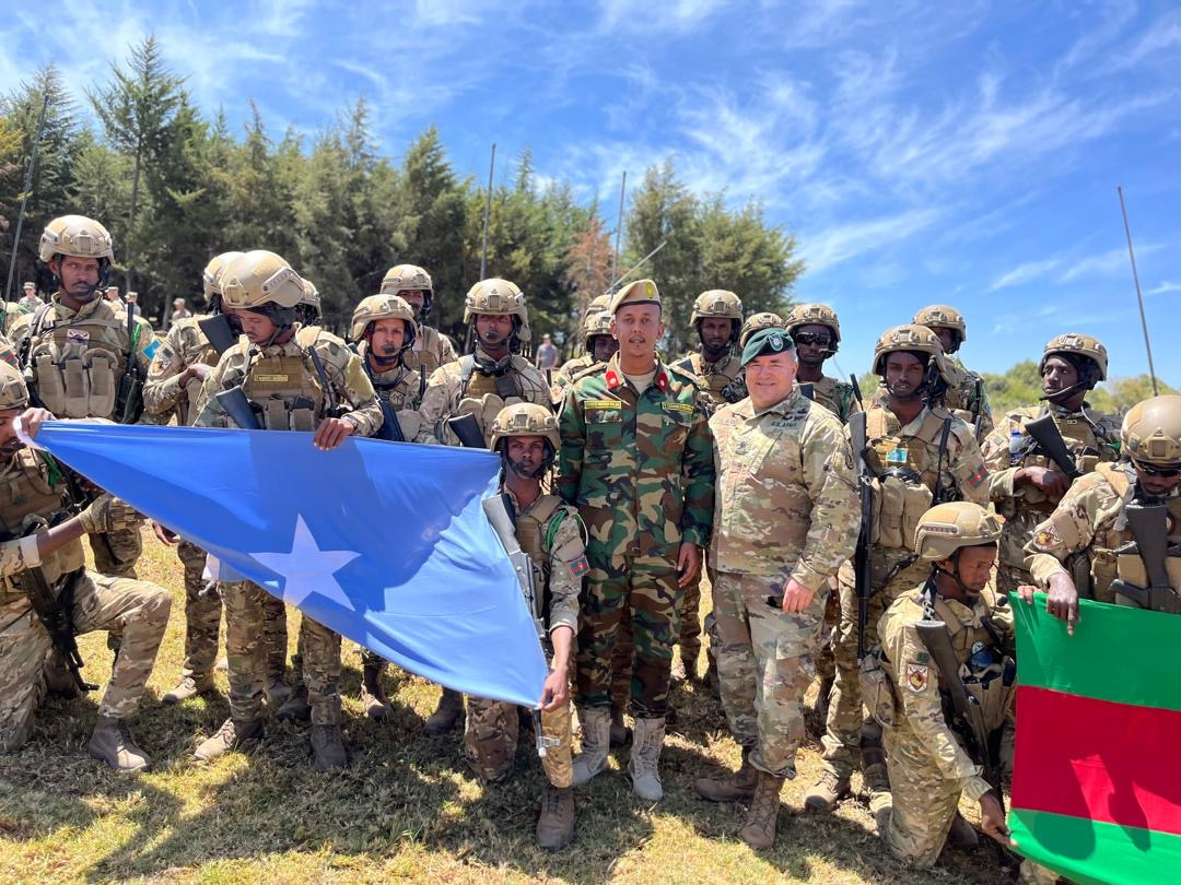 Somali National Army Participates in JUSTIFIED ACCORD Military Exercise in Kenya