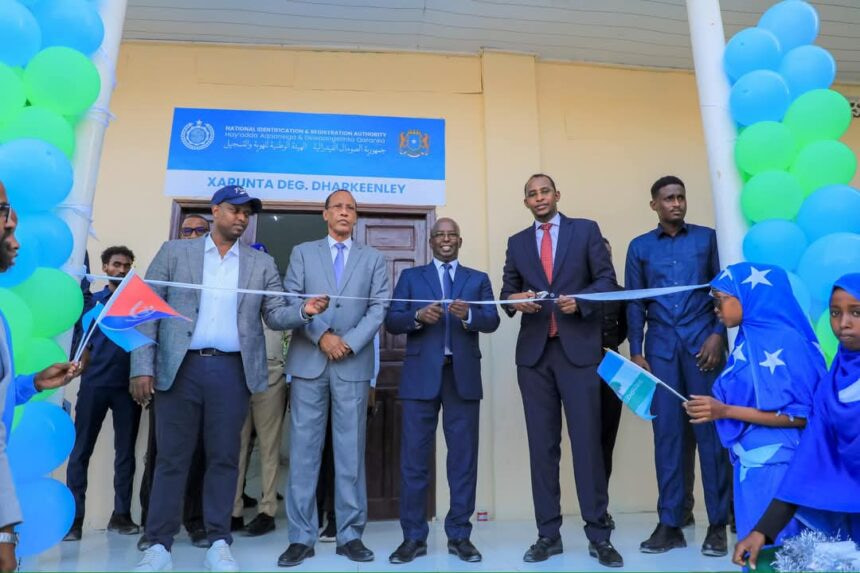 NIRA Launches New Registration Center in Dherkeenley District to Accelerate National ID Rollout