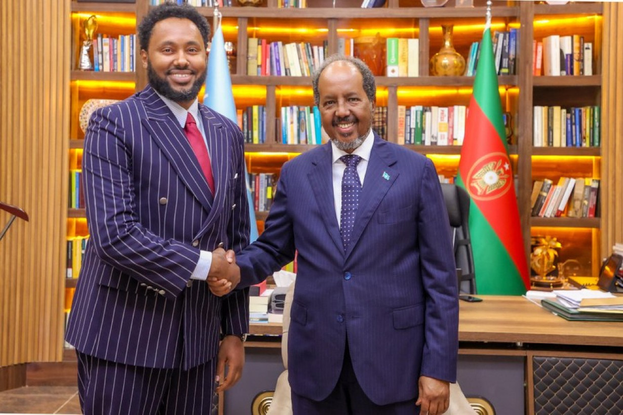 President Hassan Sheikh receives Finland’s Special Envoy on Peace Mediation in the Horn of Africa