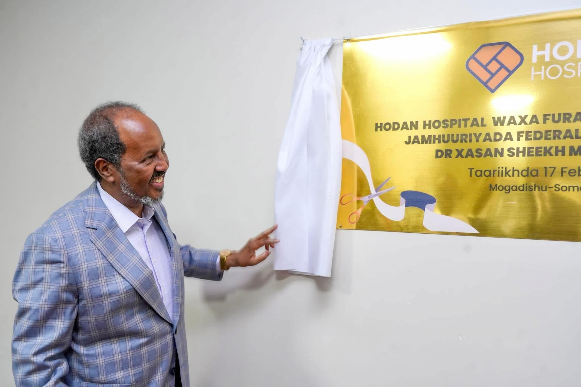 President Hassan Sheikh inaugurates Modern Hospital in Mogadishu
