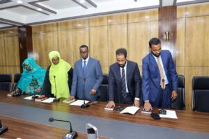 Standing Committee Meeting Swears in New Cabinet Members in Somalia