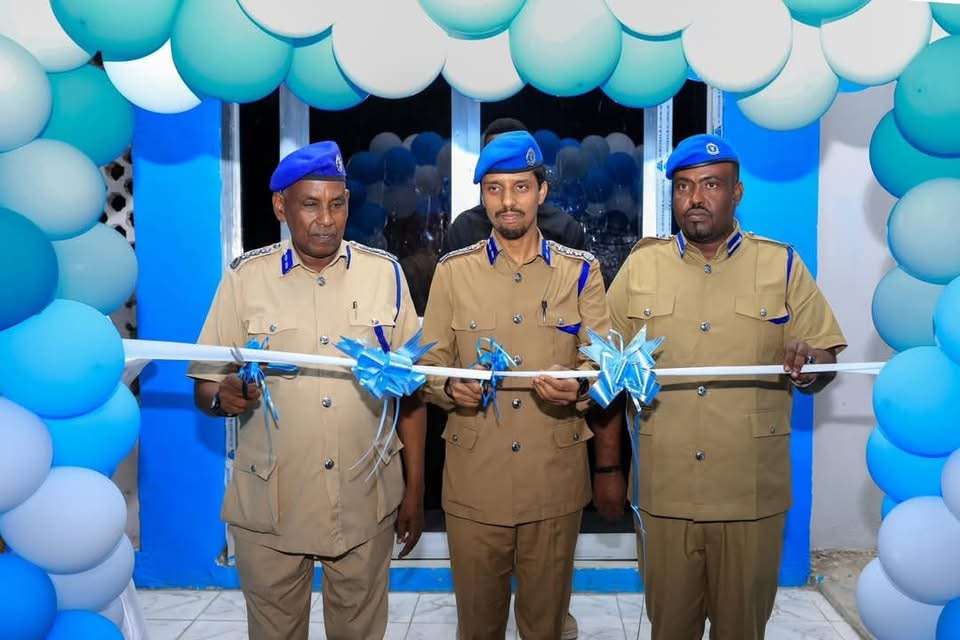 Somali Police Force Inaugurates Renovated Vehicle Command Headquarters