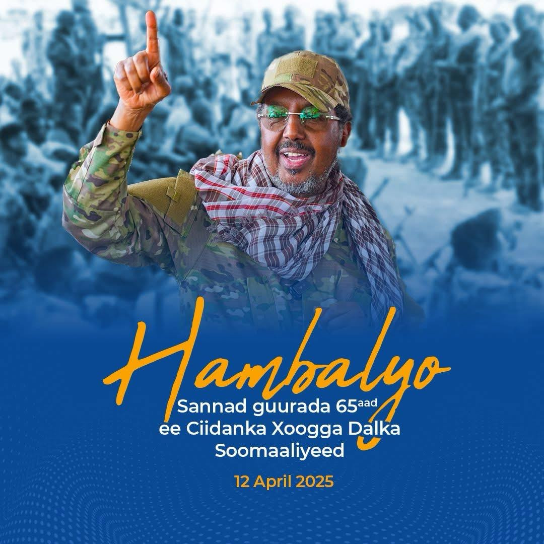 President Hassan Sends Congratulatory Message to Somali National Army on 65th Anniversary