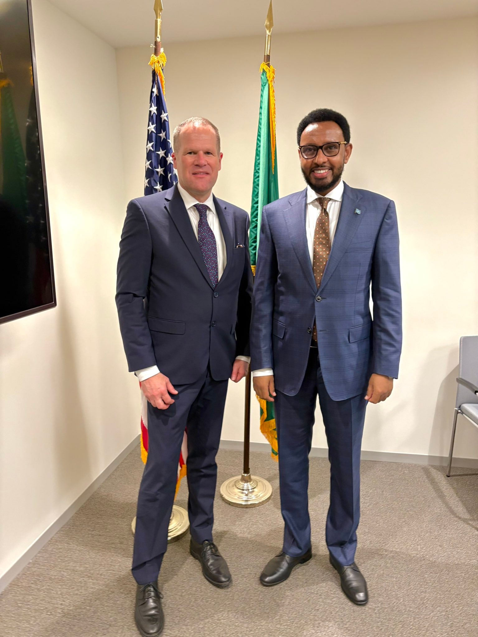 Finance Minister Bihi Egeh Meets U.S. Treasury Official to Bolster Economic Reforms and AML/CFT Cooperation