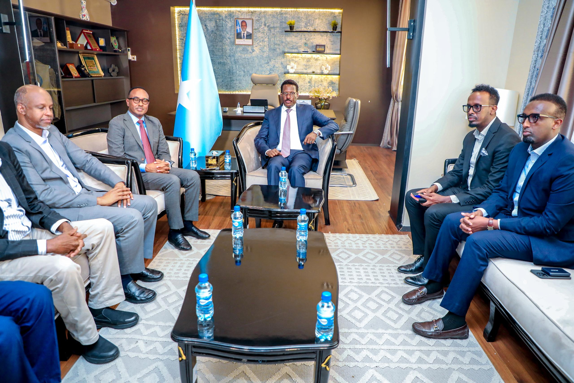 Galmudug State President visits SoDMA headquarters, reaffirms commitment to Humanitarian response