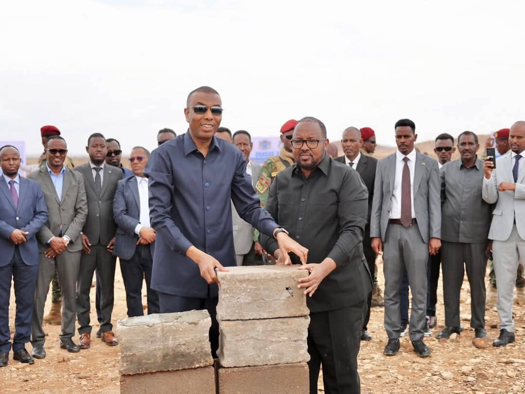 Prime Minister Hamza launches major development projects in Laascaanood to enhance public services