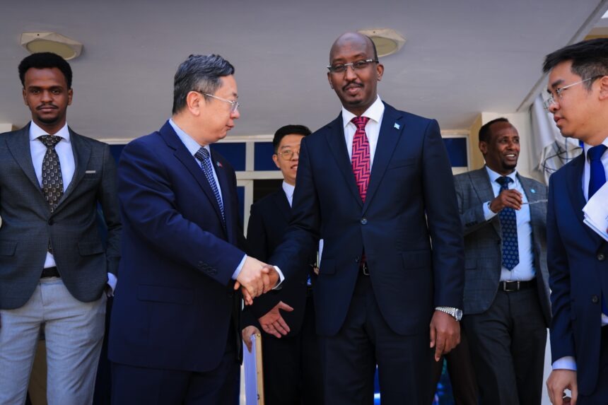Somali Fisheries Minister Meets Chinese Ambassador to Boost Blue Economy Cooperation