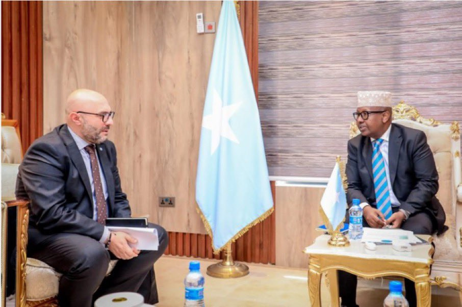 Defence Minister Meets UNOPS Country Director to Discuss Strategic Support and Digital Transformation