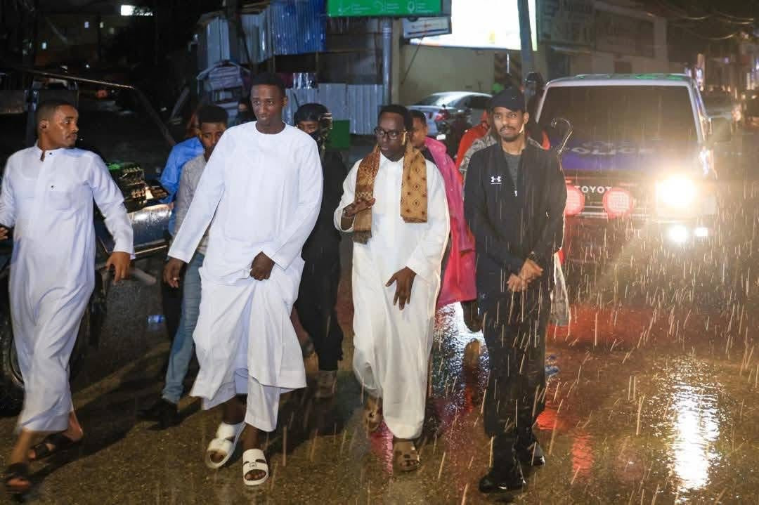 Police Commissioner Inspects Emergency Response Sites Affected by Flooding
