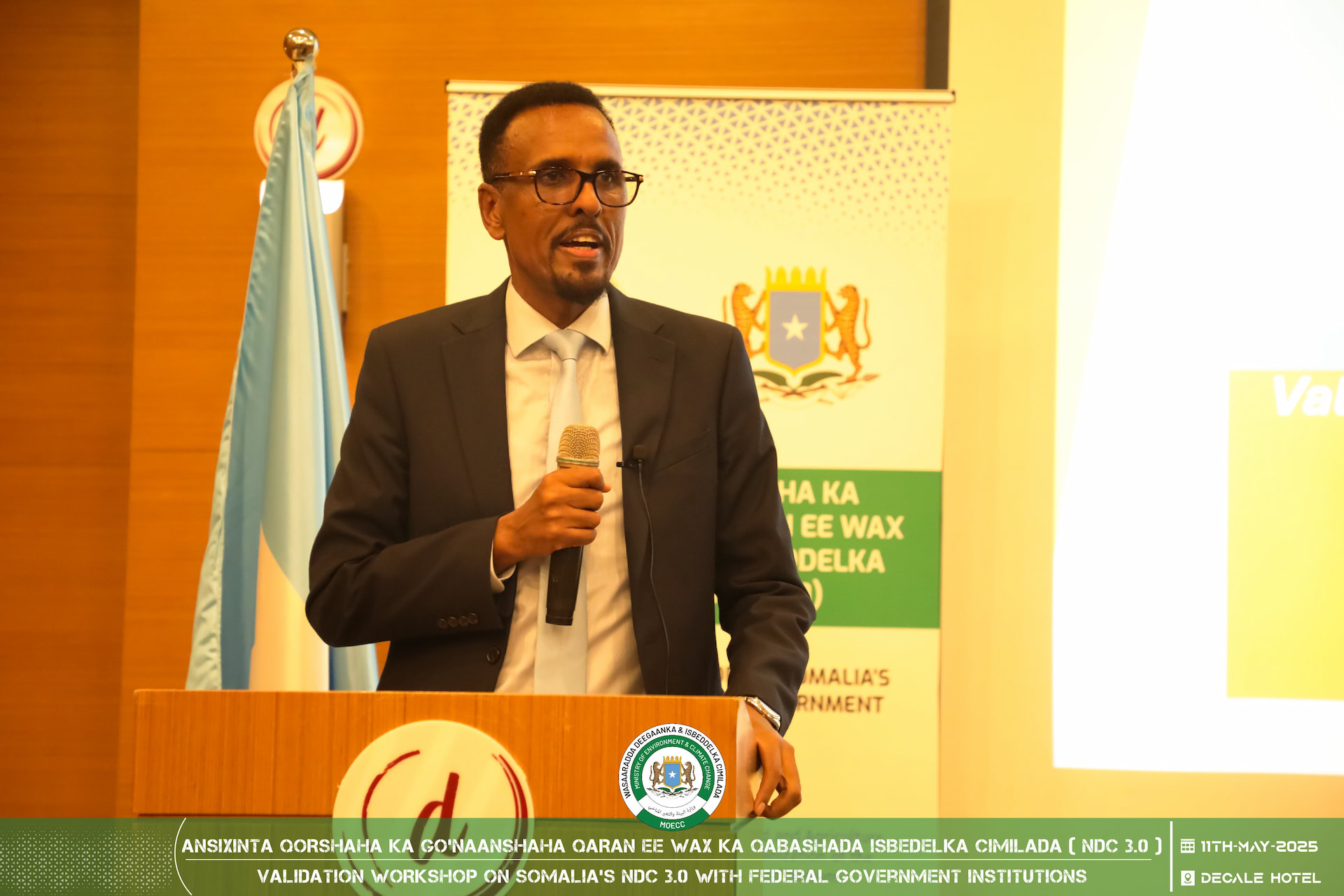 State Minister of Environment Opens Validation workshop for Somalia’s NDC 3.0