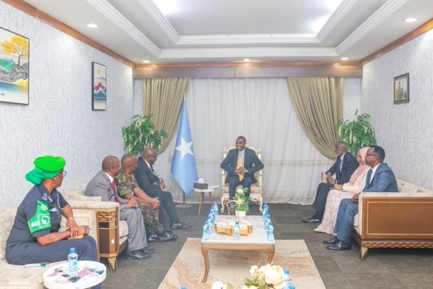PM Hamza receives newly appointed Acting Special Representative of the AU Commission