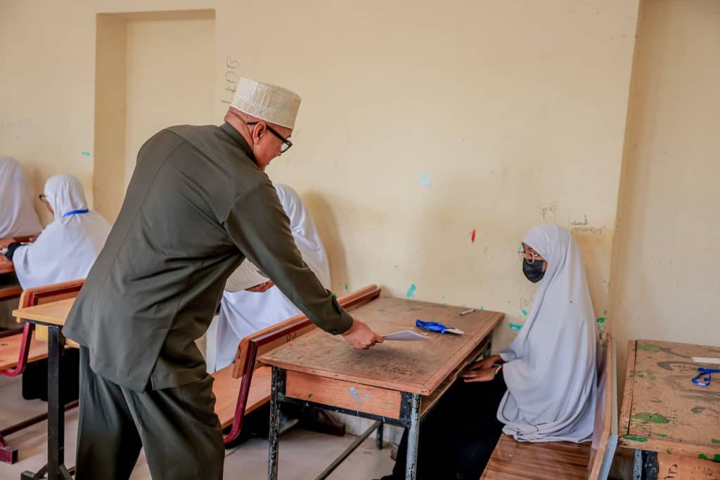 Somaliland State President Opens General Exams for Grade 8 and Form Four Students