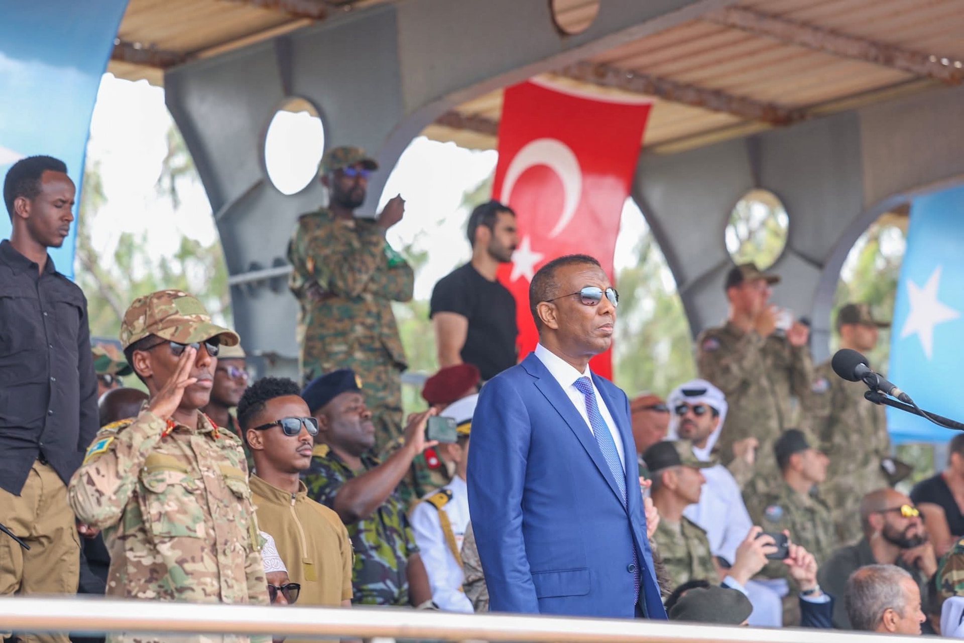 PM Hamza closes a training program for units of the Somali National Army