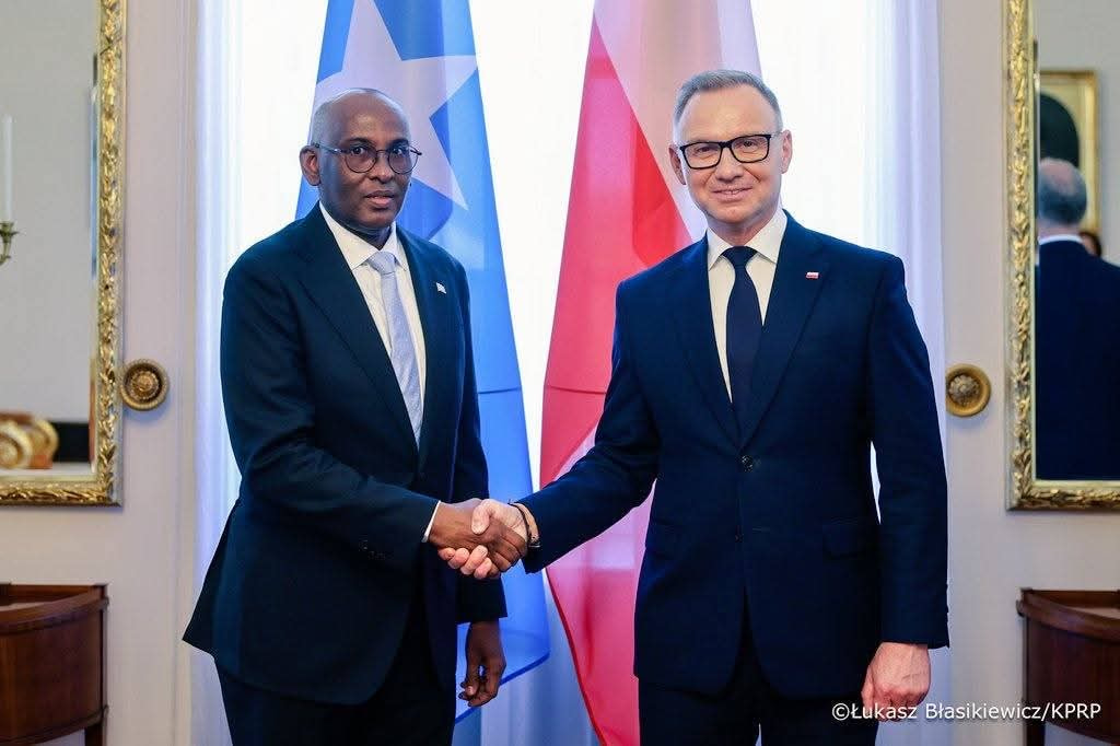 Somali Non-Resident Ambassador Presents Credentials to Polish President