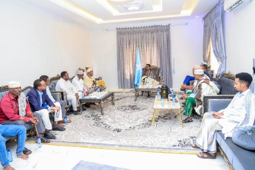 Somali Senate Deputy Speaker and Delegation Meet with Traditional Elders of SSC-Khaatumo