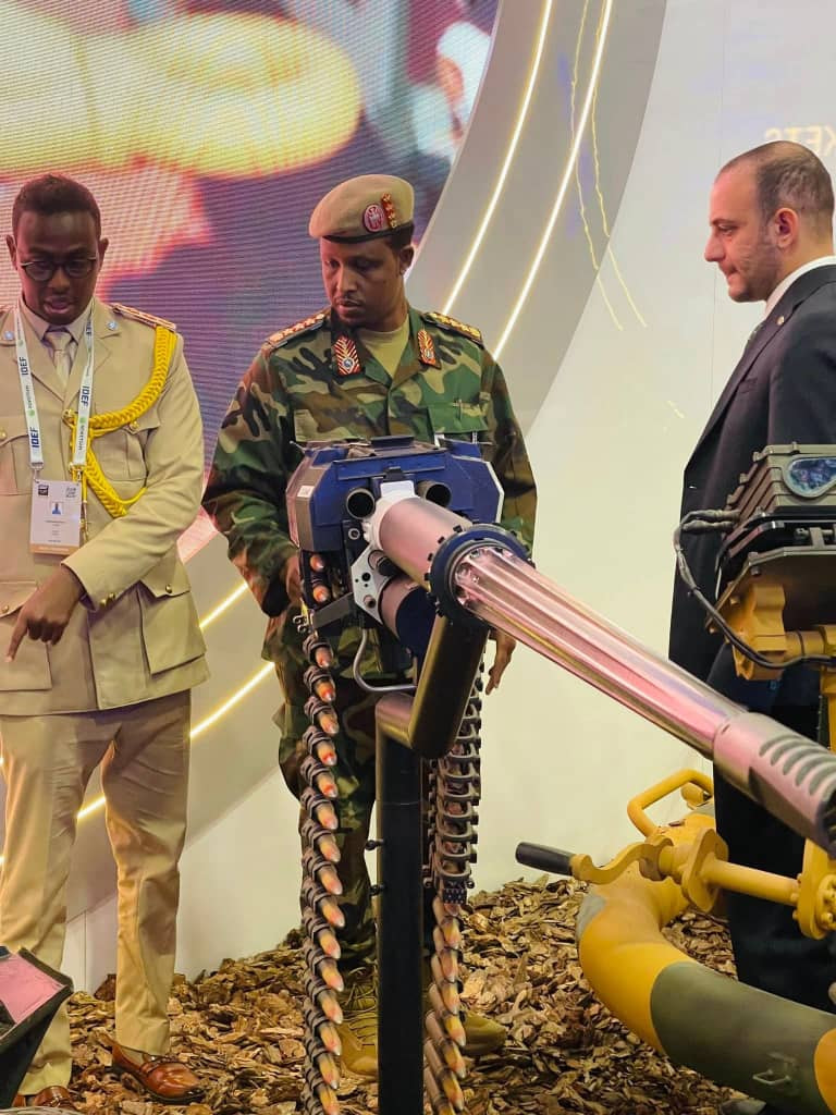 Somali Infantry Commander Leads Delegation at Istanbul Military Technology Exhibition