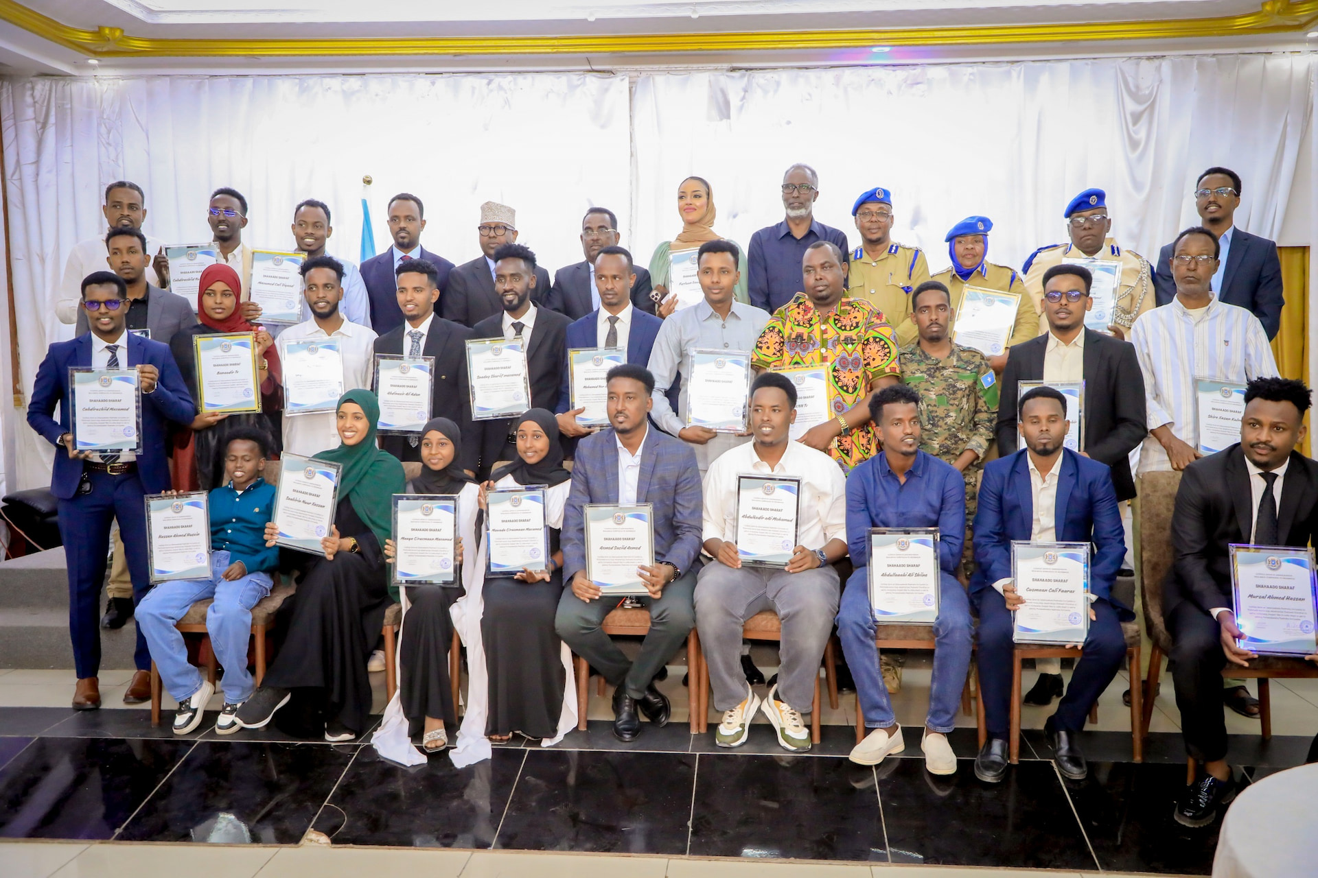 Organizing Committee for National Independence Week Honors Key Contributors in Mogadishu
