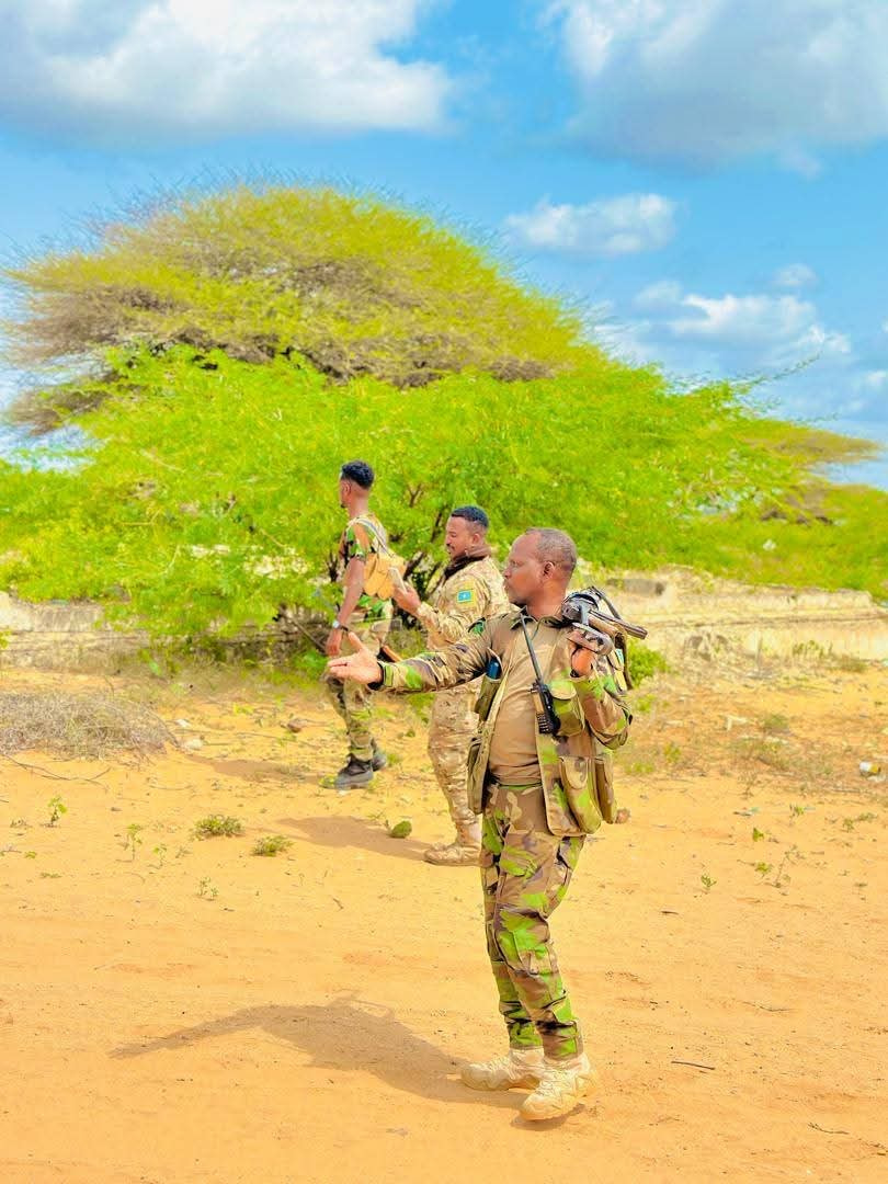 Somali National Army conducts planned operation in the Middle Shabelle region