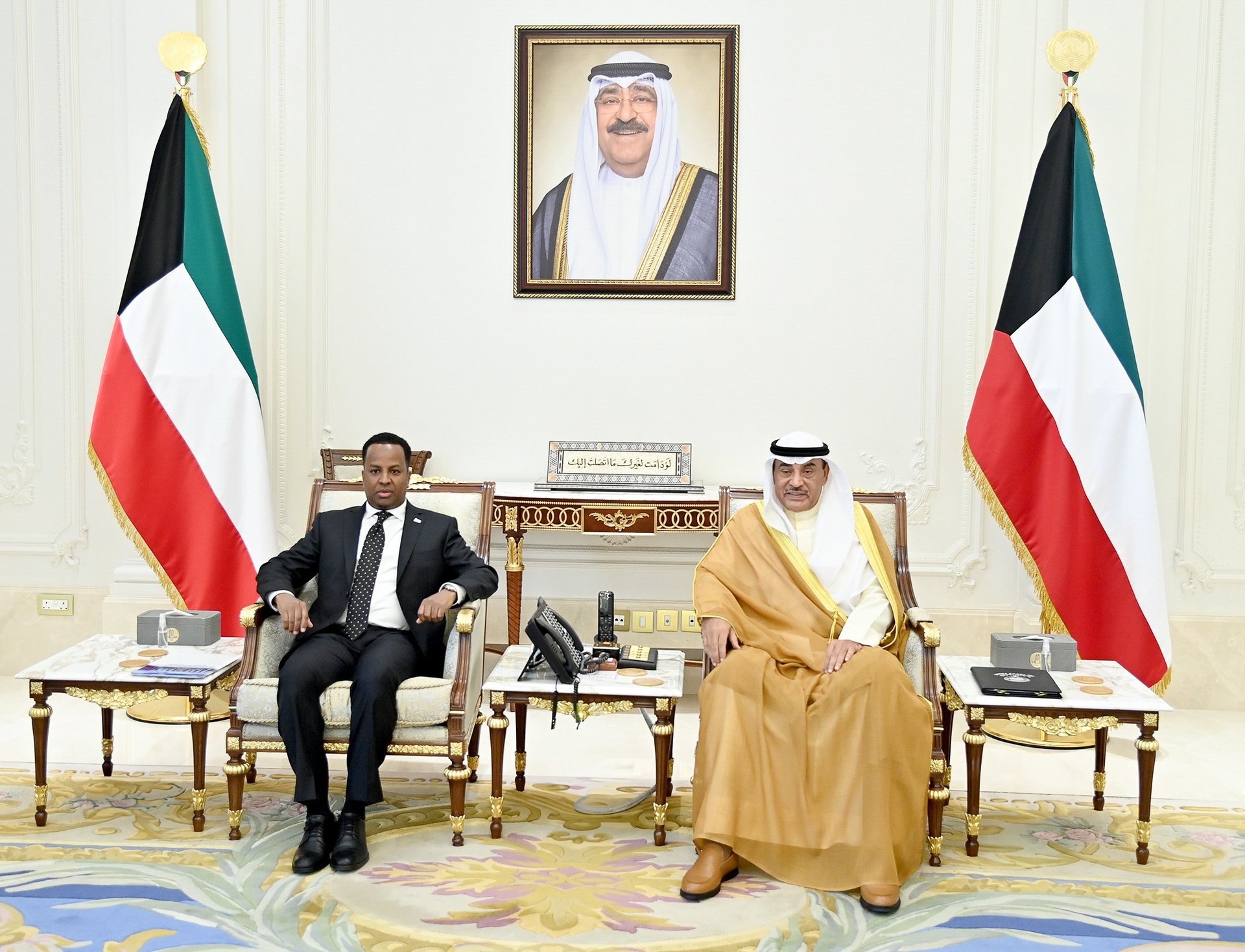 Foreign Minister Meets with Kuwaiti Crown Prince to Boost Cooperation