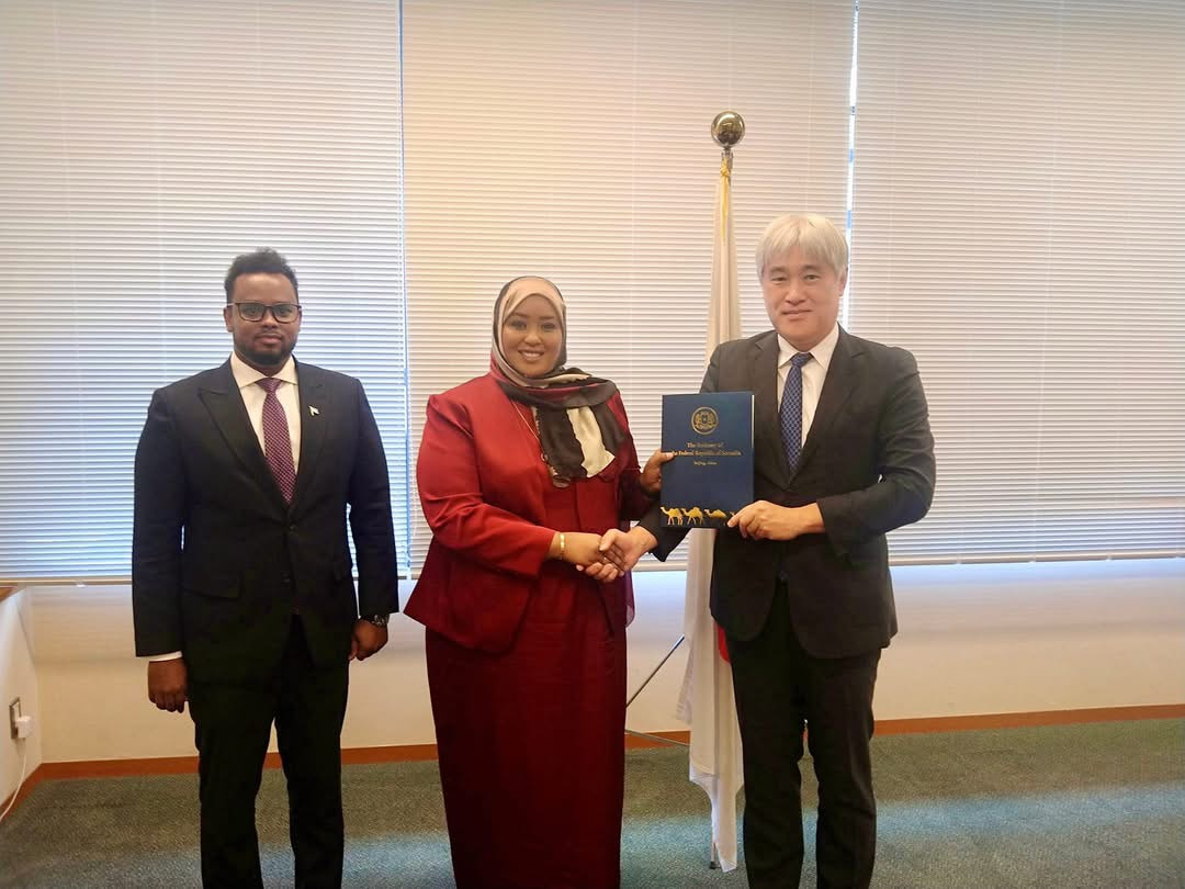 Somali Ambassador Presents Credentials to Japan, Strengthening Bilateral Ties