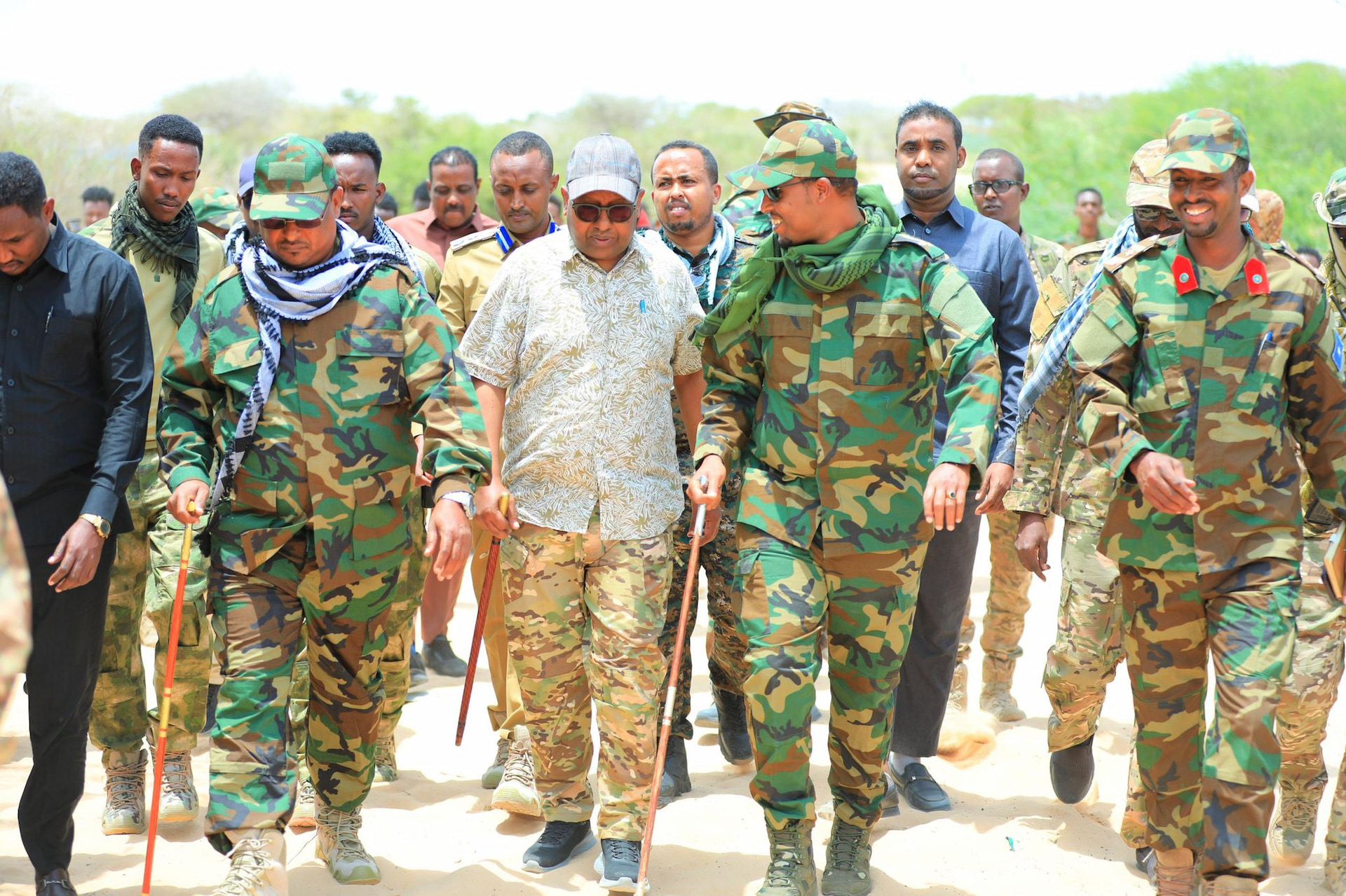 Defence Minister Engages Troops and Communities in Middle Shabelle, Calls for Intensified Push Against al-Shabaab