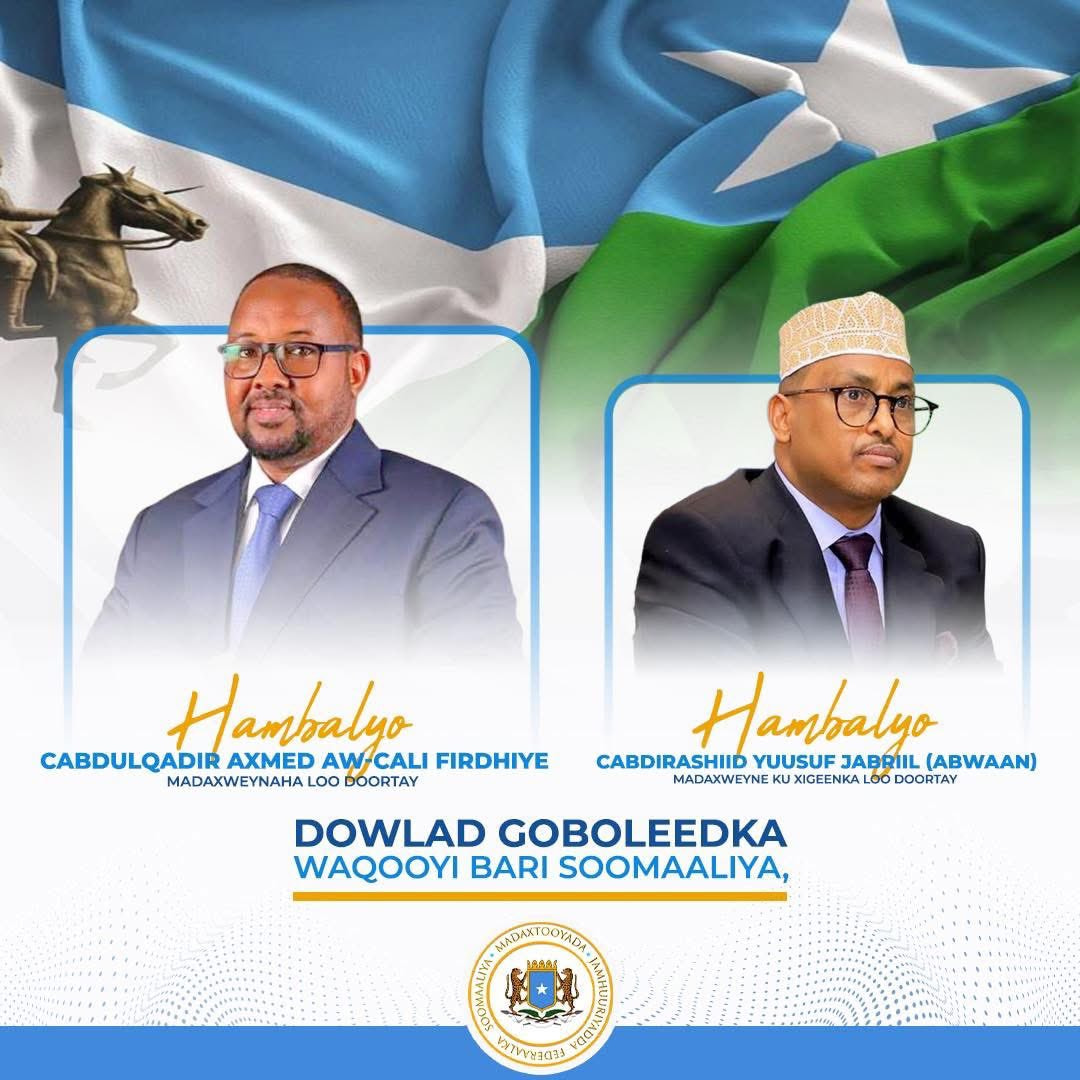 President Hassan Sheikh Congratulates Newly Elected Leaders of North Eastern State