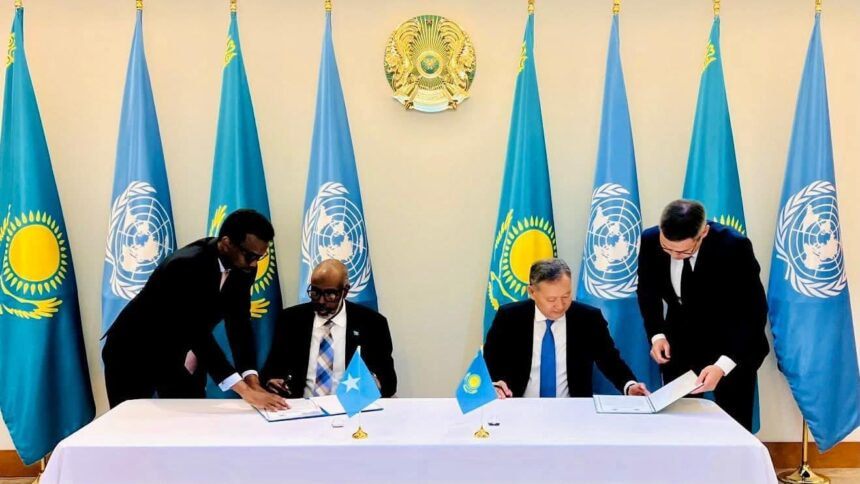 Somalia's Ambassador to Turkey Praises New Diplomatic Relations with Kazakhstan