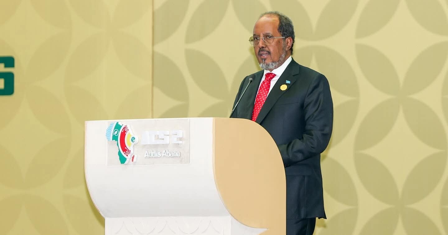 President Hassan Sheikh attends the 2nd Africa Climate Summit in Ethiopia