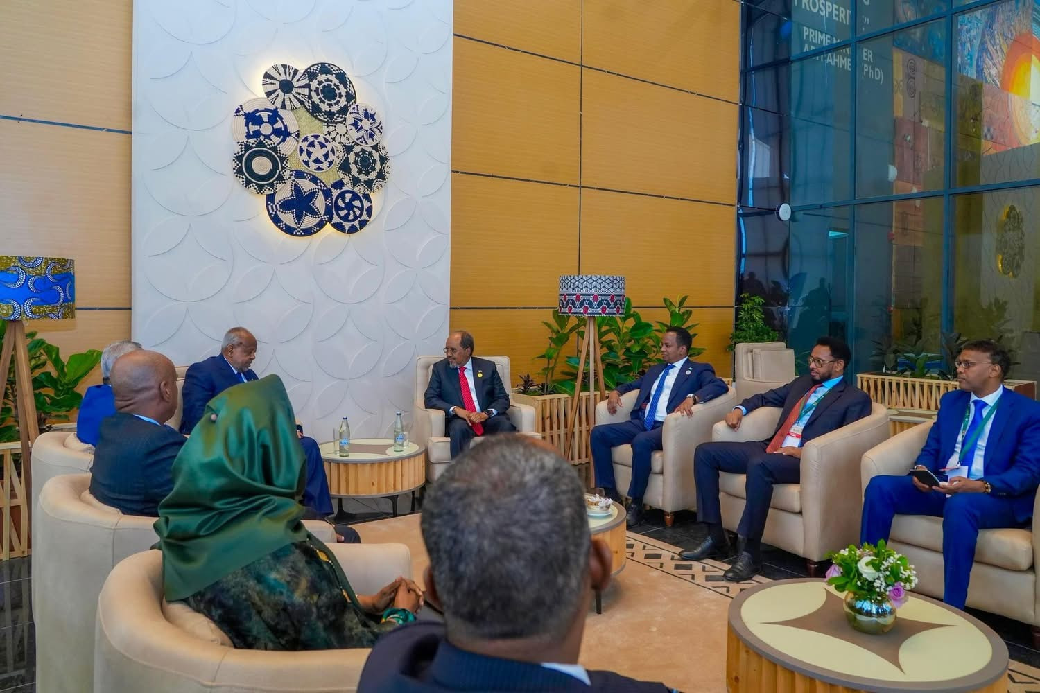 President Hassan Holds Bilateral Meetings with Djibouti and Kenya Leaders in Addis Ababa