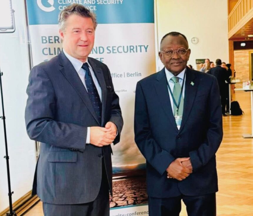 Somali Environment Minister Meets with German State Secretary in Berlin to Discuss Climate and Security