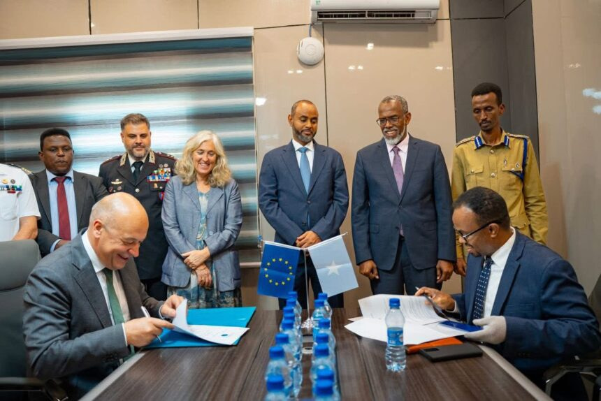 Somalia’s Ports Ministry and EUCAP Formalize Cooperation for Maritime Rescue Centre