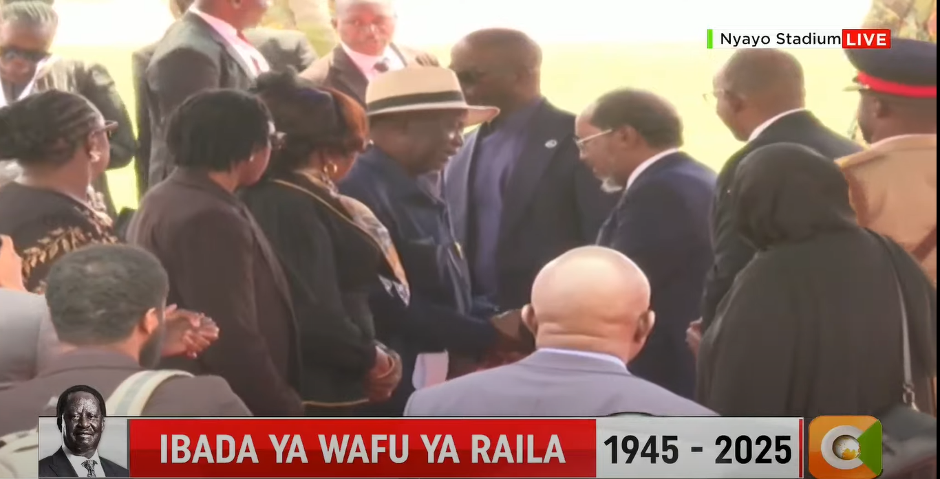 President Hassan Sheikh Mohamud Joins World Leaders at Raila Odinga's State Funeral