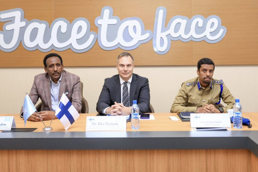 Somali Police Commissioner Chairs High-Level Meeting with National and International Partners on Border Security