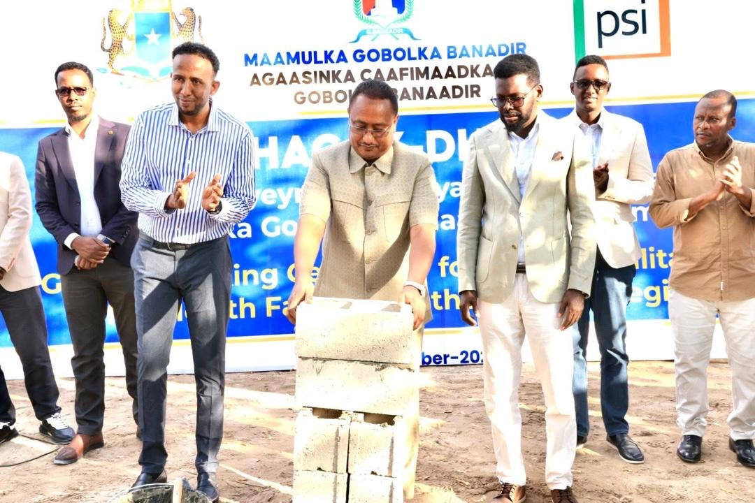 Mayor of Mogadishu Lays Foundation for New Hospitals and Health Centers Offering Free Services