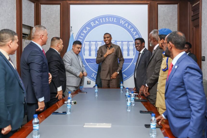 Prime Minister Hamza Abdi Barre Receives Iraqi Delegation to Strengthen Bilateral Ties