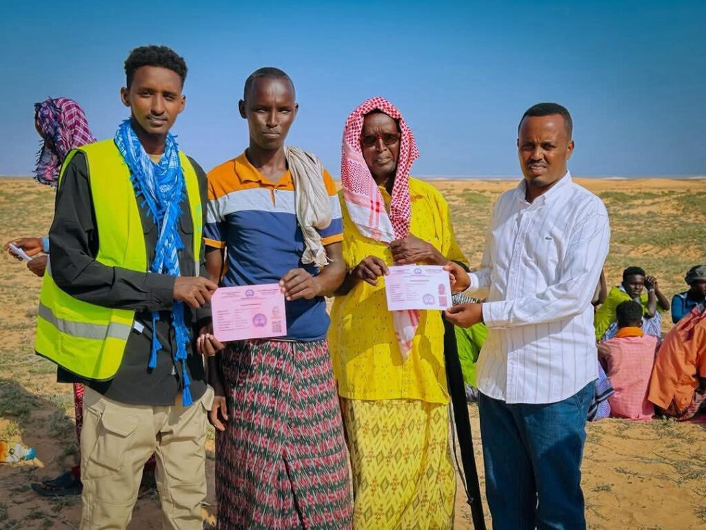 National Electoral Commission conducts voter registration in parts of Harardhere district