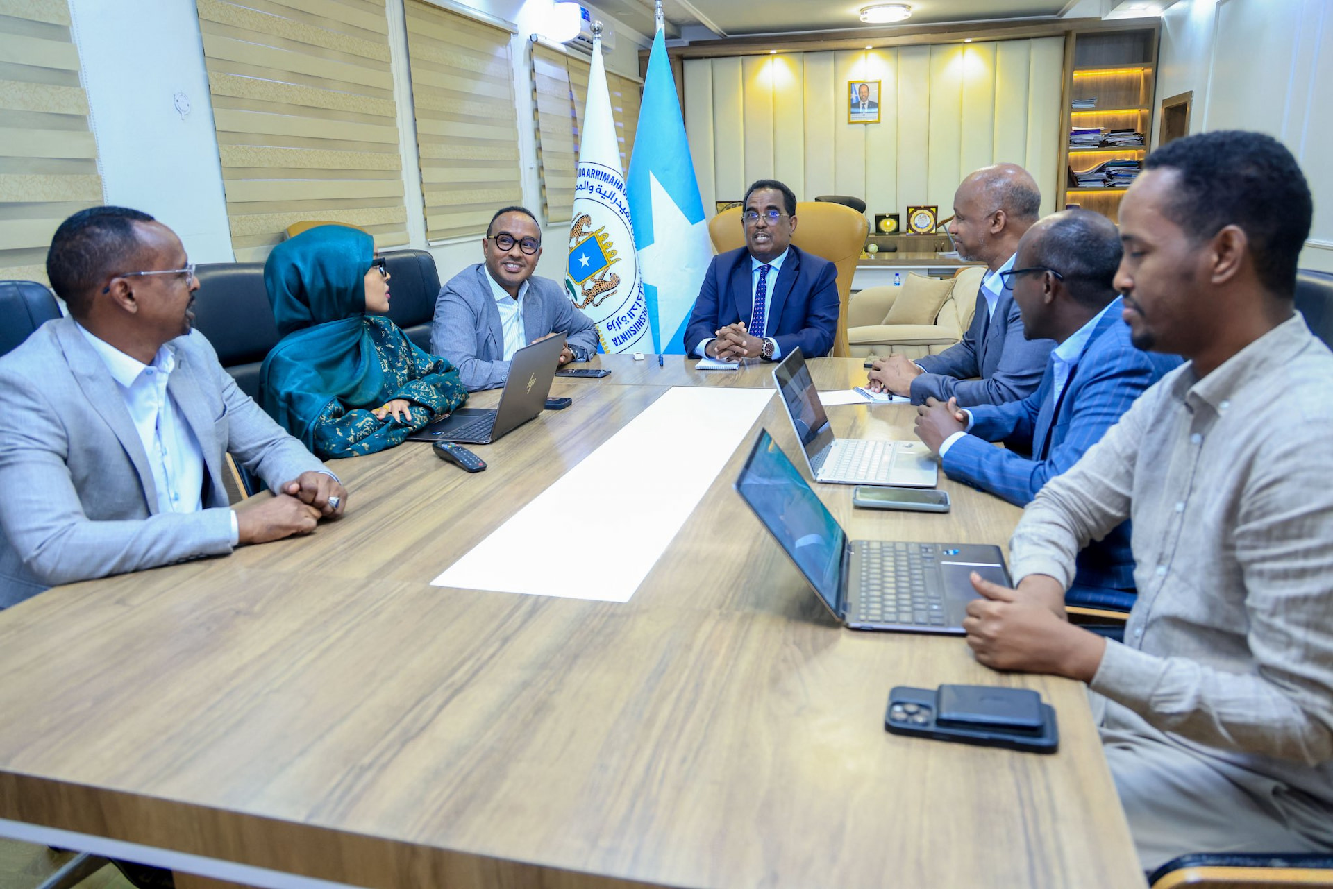 SoDMA Briefs Interior Minister on Rising Food, Water, and Health Pressures
