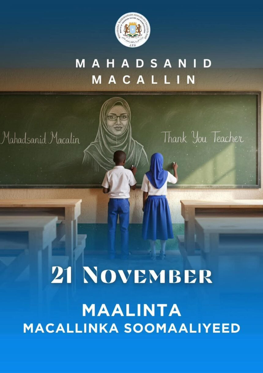 Somalia marks National Teachers Day at Stadium Mogadishu