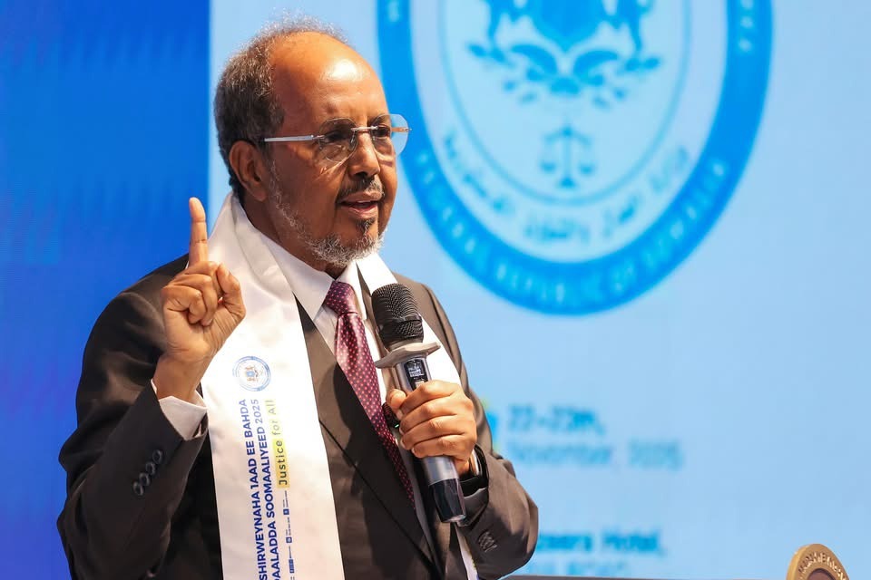 President Hassan Sheikh closes the First Somali Justice Conference
