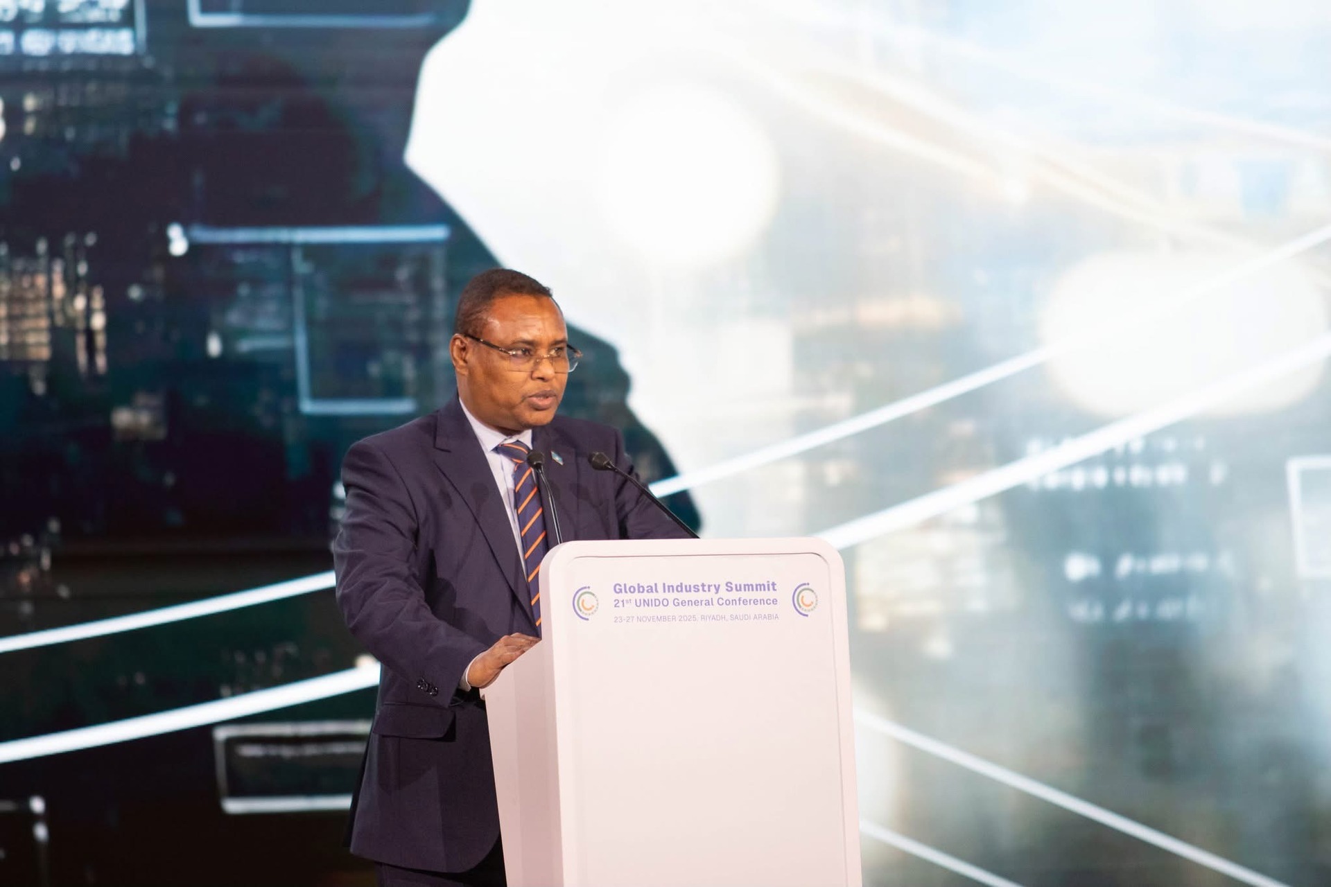 Second Deputy Prime Minister Addresses UNIDO General Conference in Riyadh