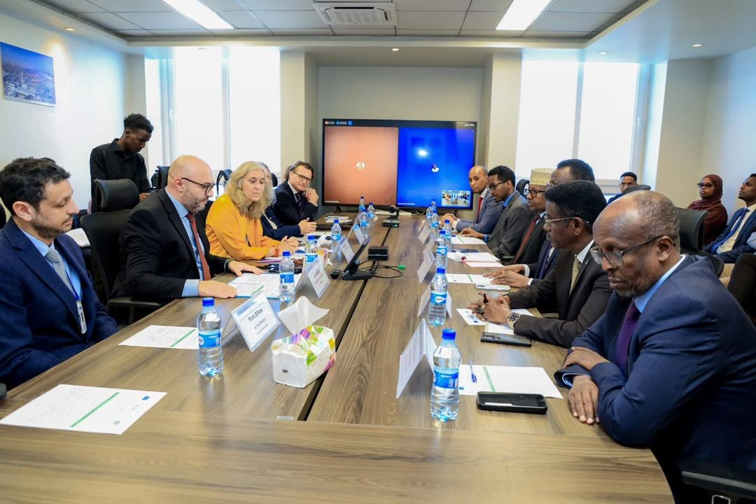 Somalia, UNOPS Strengthen Cooperation to Enhance Security and Justice Institutions