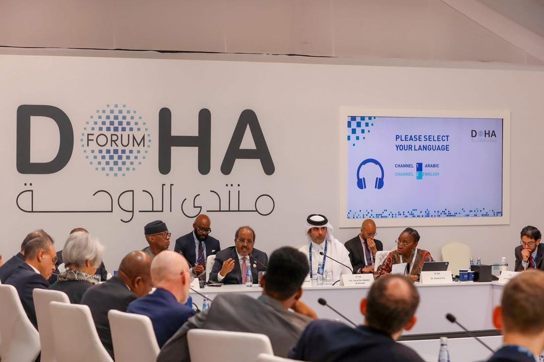 President Mohamud Chairs High-Level Session on Somali State-Building at Doha Forum