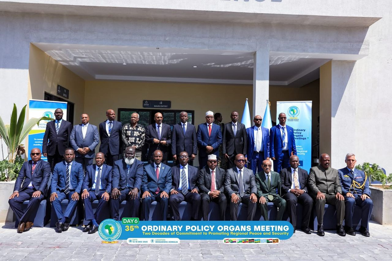 Somalia Defense Minister Chairs High-Level EASF Council of Ministers Session in Mogadishu